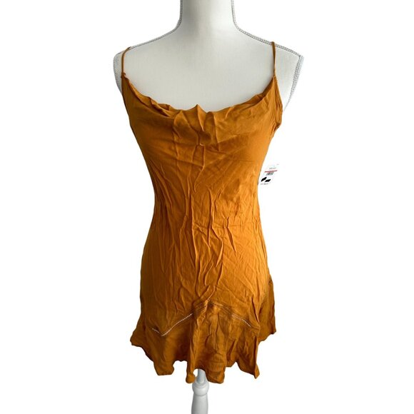 INTIMATELY FREE PEOPLE Marigold Yellow Tank Top Size XS NEW New with tags - Picture 2 of 6